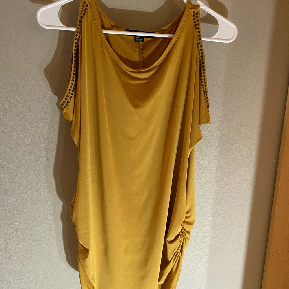Forever 21 Mustard Yellow Tank Top with Label Size Small